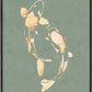 Gold Koi Fisch salbeigrün 1