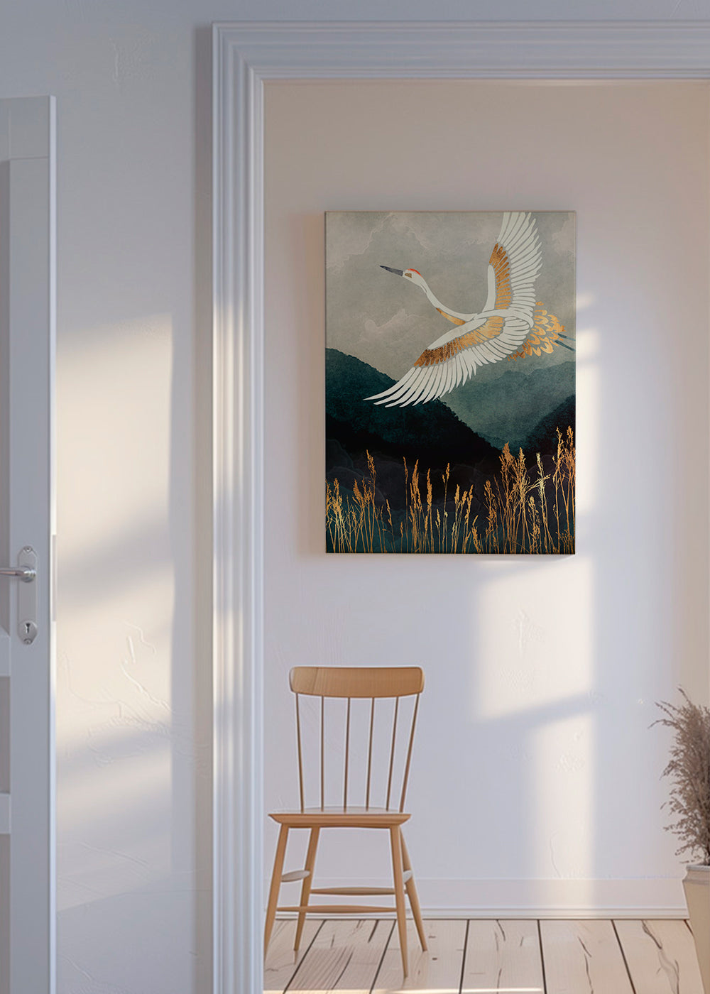 Frendorf | Leinwand Elegante Flug