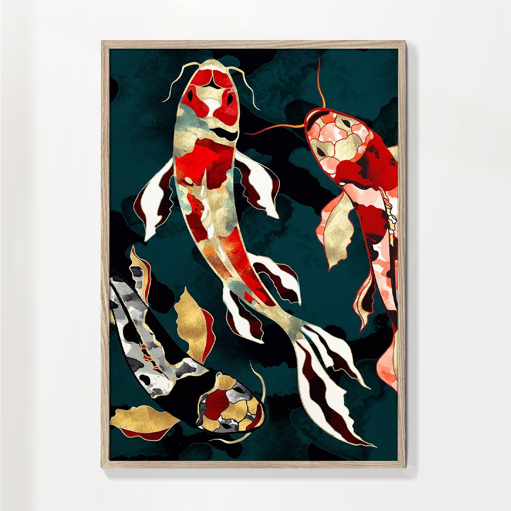 Metallic Koi