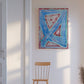 Frendorf | Leinwand Farbige Augen