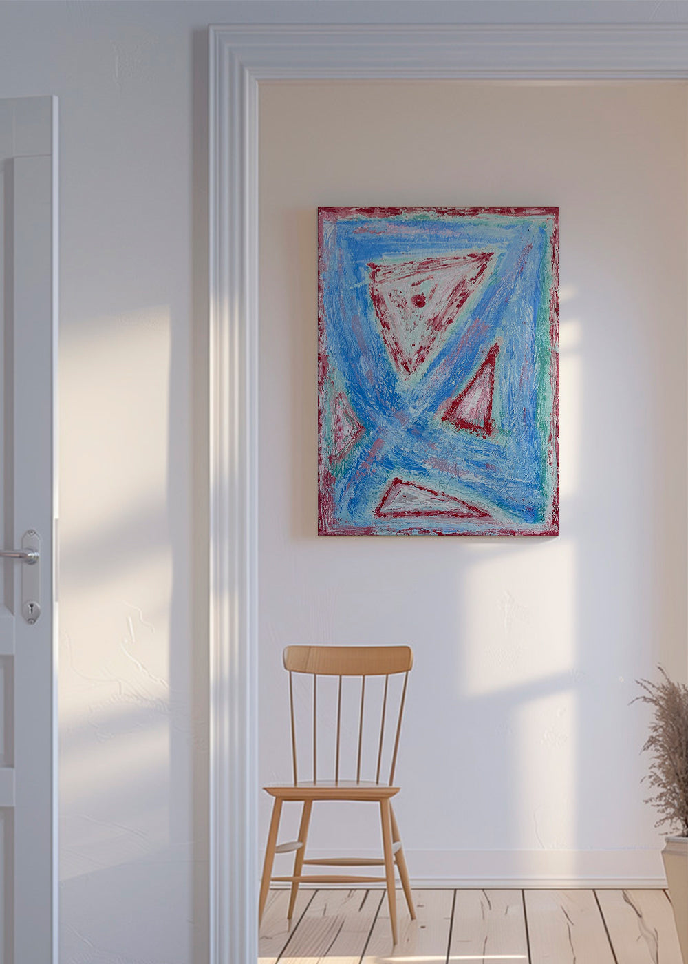 Frendorf | Leinwand Farbige Augen