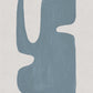 Mid Century Blau I