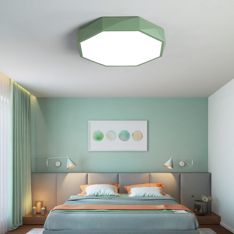 Frendorf | LumaGem Nordic LED Deckenleuchte | Diamant-Design | Acryl & Eisen | Dimmbares Licht | Moderne Beleuchtung
