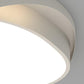 Zeitgenössische Einfachheit Eisen Acryl Runde Schirm LED Deckenleuchte Für Schlafzimmer