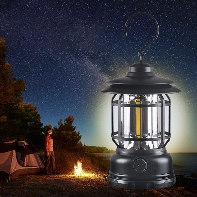 Zeitgenössische Industrie Tragbare USB Aufladbare Campinglampe Pferdelampe Für Outdoor