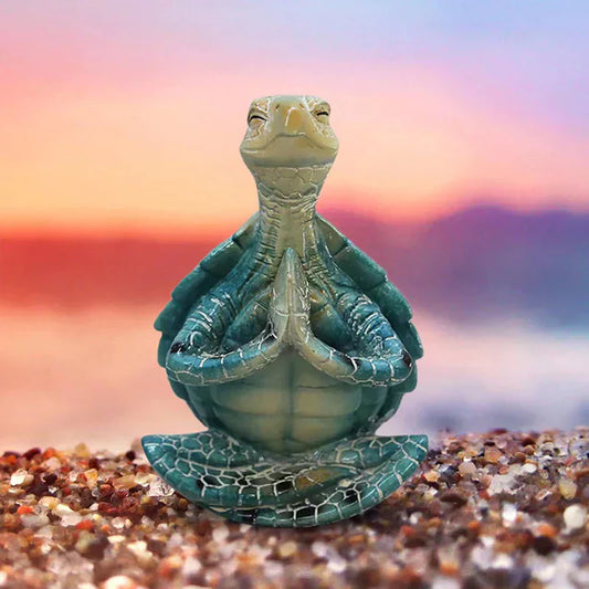 Frendorf | ZenSkildpadde Dekorative Figur – Beruhigendes Design mit Feinen Details