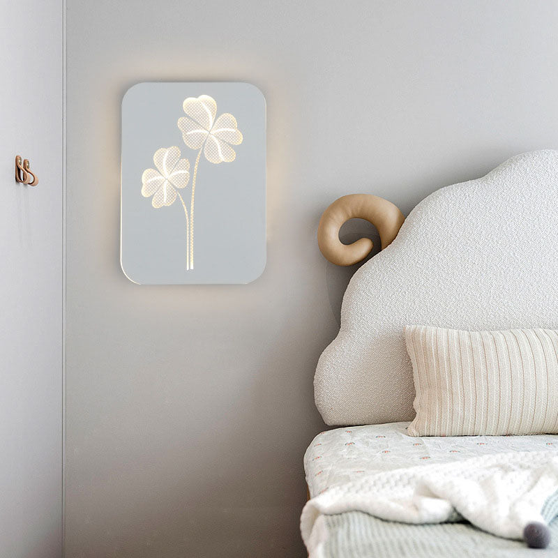 Zeitgenössische kreative Acryl Reh Eisen LED Wandleuchte Lampe für Schlafzimmer
