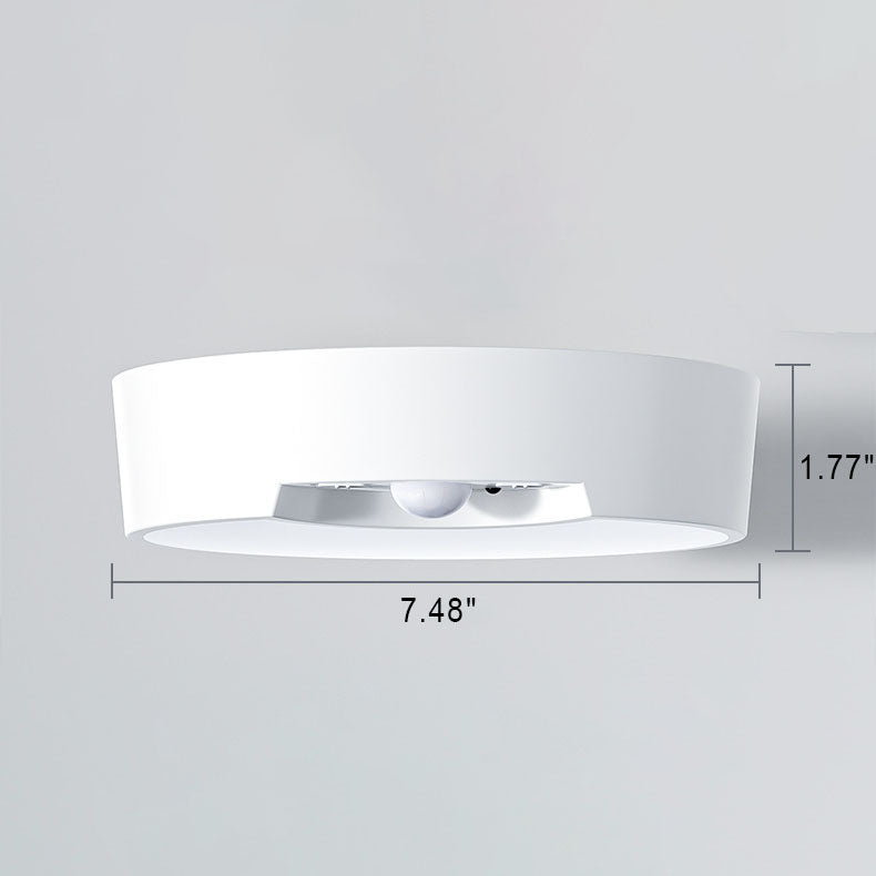 Frendorf | SenseLux Runde LED Deckenleuchte | Bewegungssensor | Weißes Licht | Batteriebetrieben & Wiederaufladbar