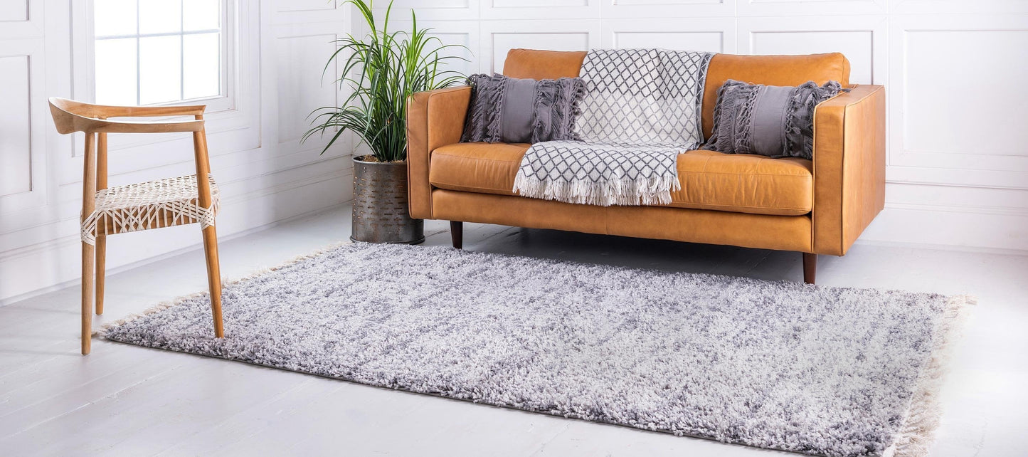 Frendorf | Marlea Hochflor Teppich mit Meliertem Design | Weich & Gemütlich | Perfekt für Wohnzimmer & Schlafzimmer