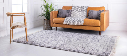 Frendorf | Marlea Hochflor Teppich mit Meliertem Design | Weich & Gemütlich | Perfekt für Wohnzimmer & Schlafzimmer