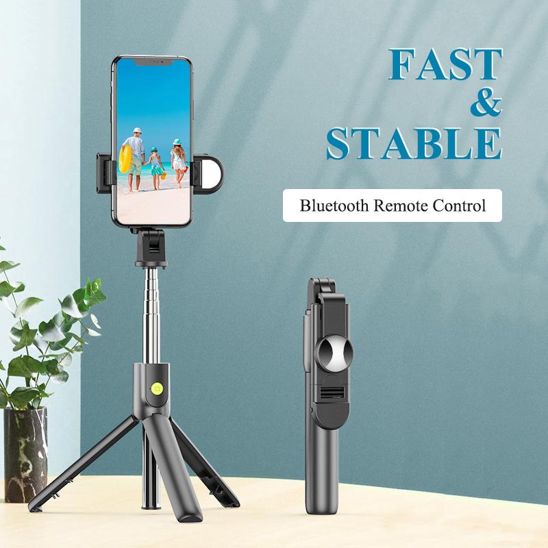 Frendorf | Bluetooth-Fernbedienung Selfie-Stick Stativ