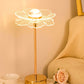 Nordic Light Luxury Acryl Blume Schmetterling Gold LED Tischlampe