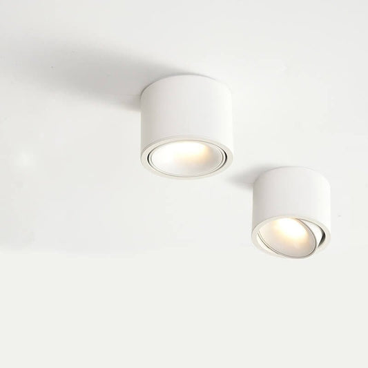 Origo Minimalistische LED Deckenleuchte - Verstellbarer Rund Einbaulampe