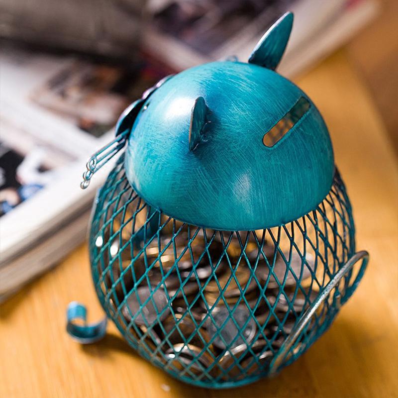 Frendorf | Künstlerische Blaue Kitty Sparbüchse
