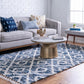 Frendorf | DiamondLuxe Shag - Teppich mit Diamantmuster | Shaggy Hochflorteppich | Weich & Modern | Perfekt für Wohnzimmer