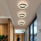 Simple Acrylic Square Circle Iron LED Deckenleuchte