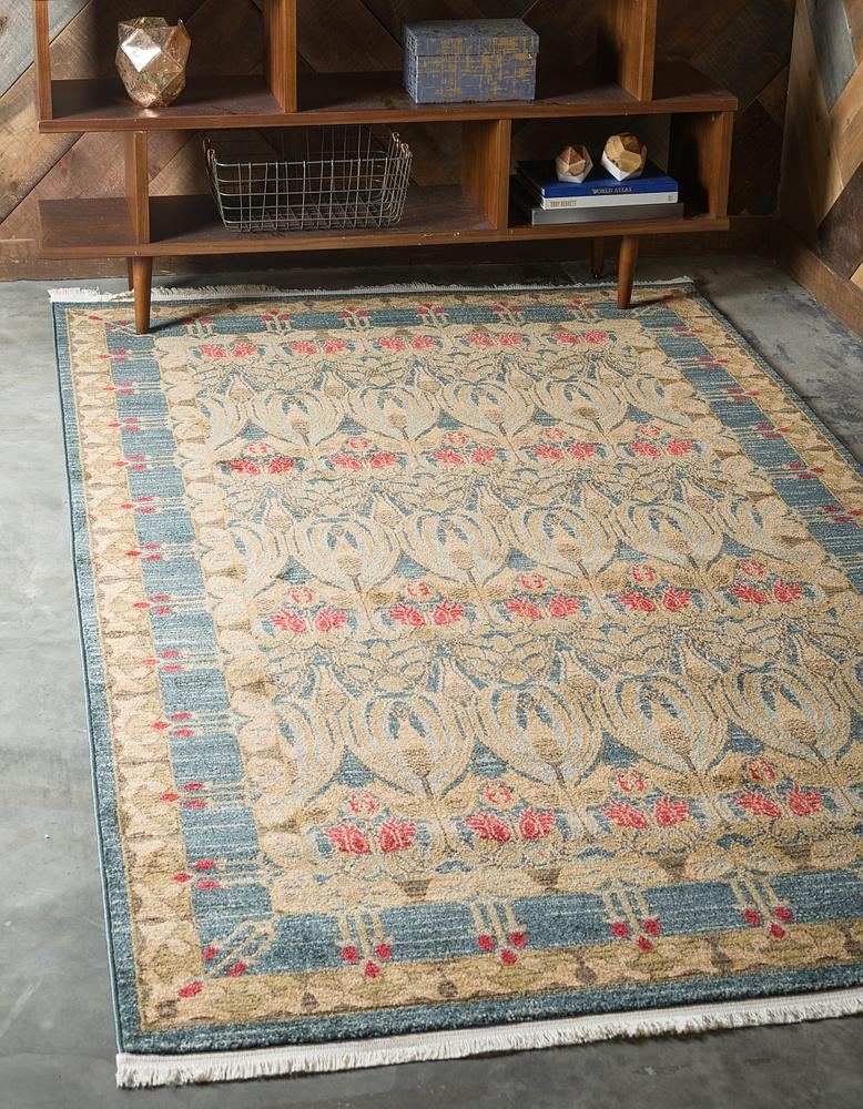 Frendorf | EleganceFringe Moderner Teppich mit Fransen | Klassisches Design | Hochwertig & Stilvoll | Verschiedene Größen
