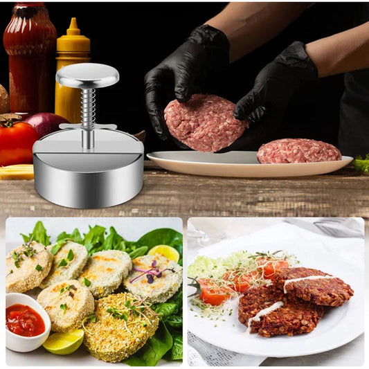 Manuelle Fleischpresse für Hamburger-Patties