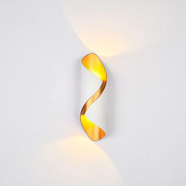 Frendorf | Spiranova Doppelkopf LED Wandleuchte | Nordic Spiral Design | Aluminium Spotlicht | Moderne Beleuchtung