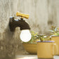 Moderne kreative Wasserhahn ABS PC USB LED Nachtlicht Wandleuchte Lampe