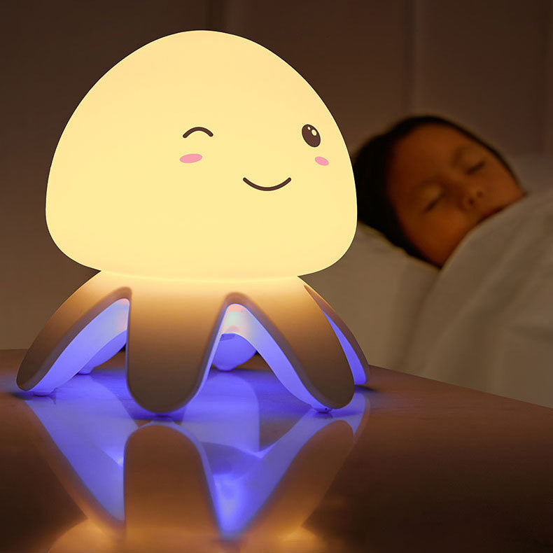 Frendorf | JellyGlow LED Nachtlicht | Kreatives Design | Silikon & Musik | USB Wiederaufladbar