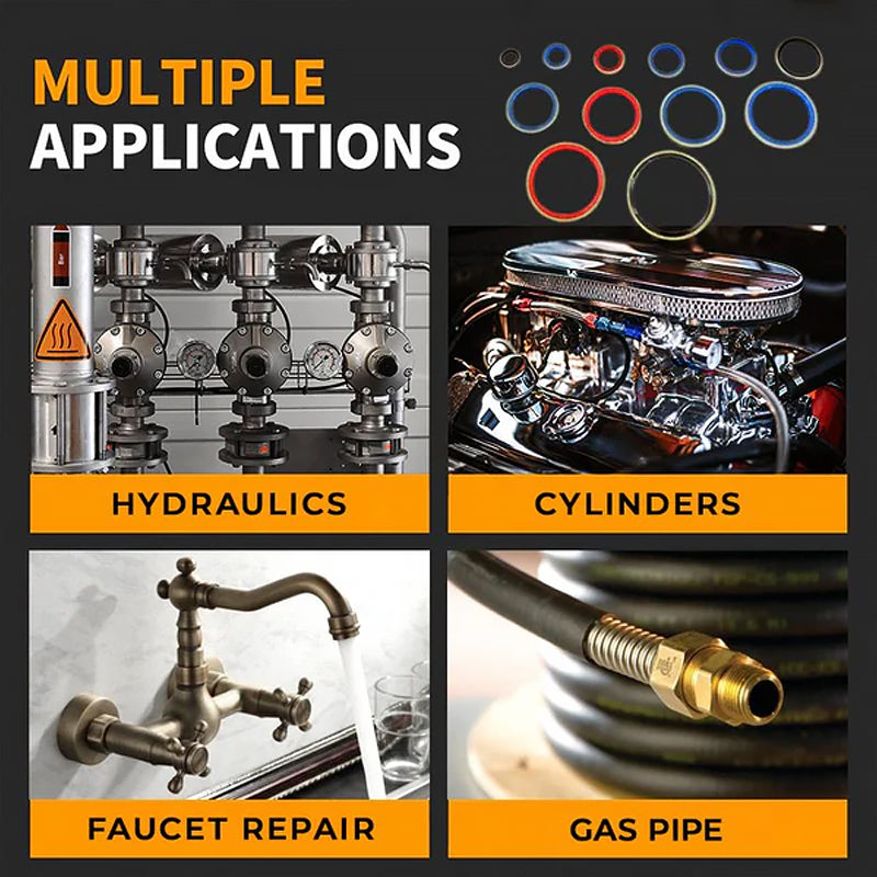Frendorf | 100 Stück/ 245 Stück Verschiedene Dichtungsring Set