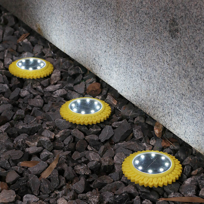 Blumen Wasserfeste Solar Außenbereich Rasen LED Garten Boden Einsetzen Landschaft Licht