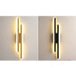 Frendorf | LuxLine Moderne LED Wandlampe | Minimalistisches Design | Eisen & Acryl | Dimmbares Licht