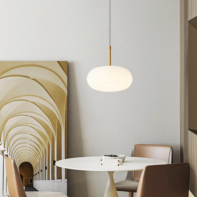 Frendorf | AuroraApple Kupfer Pendelleuchte | Modernes Design | LED Beleuchtung | Elegante Hängeleuchte