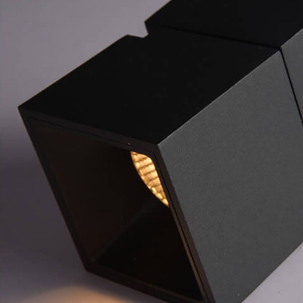Frendorf | IlluVega Faltbare LED Deckenlampe | Modernes Design | Semi-Flush-Mount | Beleuchtung für Zuhause