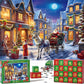 Frendorf | Adventskalender Weihnachts-Puzzle Blind Box 24 Teile 1000 Teile
