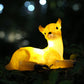 Frendorf | SolarCreato Tierfigur Gartenleuchte | Solarbetrieben & Wasserdicht | Kreative LED Rasen- und Landschaftsbeleuchtung