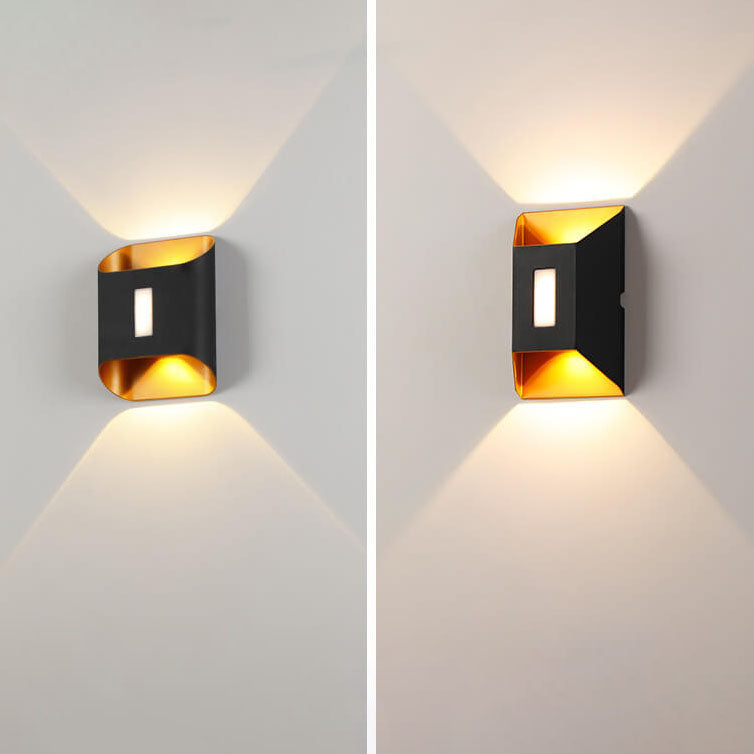 Frendorf | Luxorma ArcLume Außenwandleuchte | Modernes Design | Wasserdicht | Aluminium | LED für Terrassen