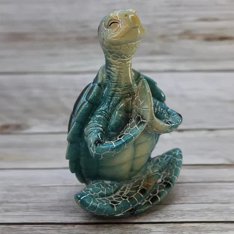 Frendorf | ZenSkildpadde Dekorative Figur – Beruhigendes Design mit Feinen Details