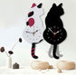 Frendorf | Nordic Cat Wackeliger Schwanz Wanduhr