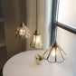 Frendorf | Geometra Vintage Pendelleuchte | Japanisches Design | Kupfer & Glas | Elegante Hängeleuchte