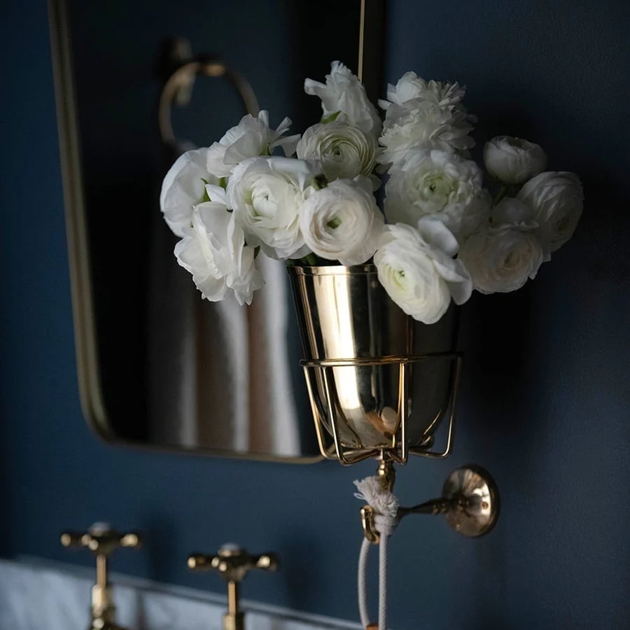 Frendorf | Vessona– Elegante Opal-Wandvase für stilvolle Wohnraumdekoration