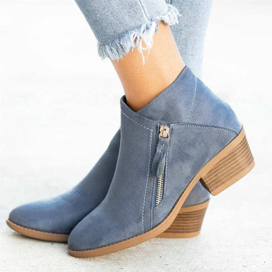 Frendorf | Orthopädische Damenstiefel aus Leder
