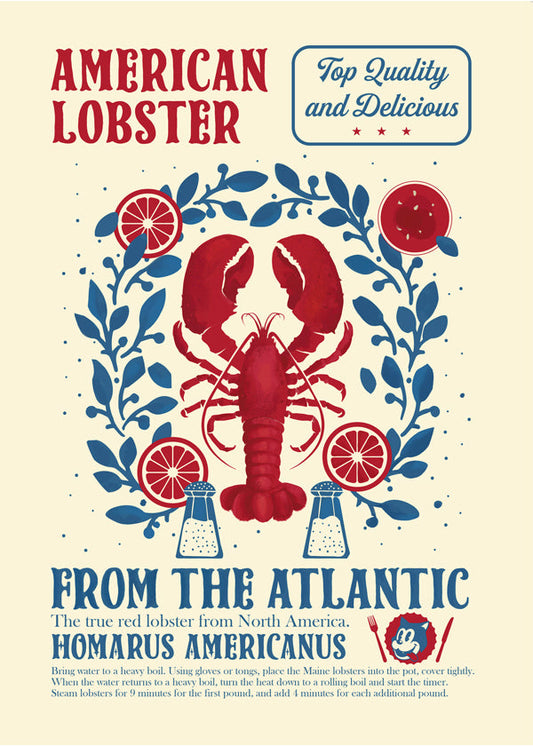 Frendorf | Lobster Küche Druck - Dionisis Gemos
