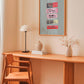 Frendorf | Radiergummis Kunstdruck - Studio Mandariini