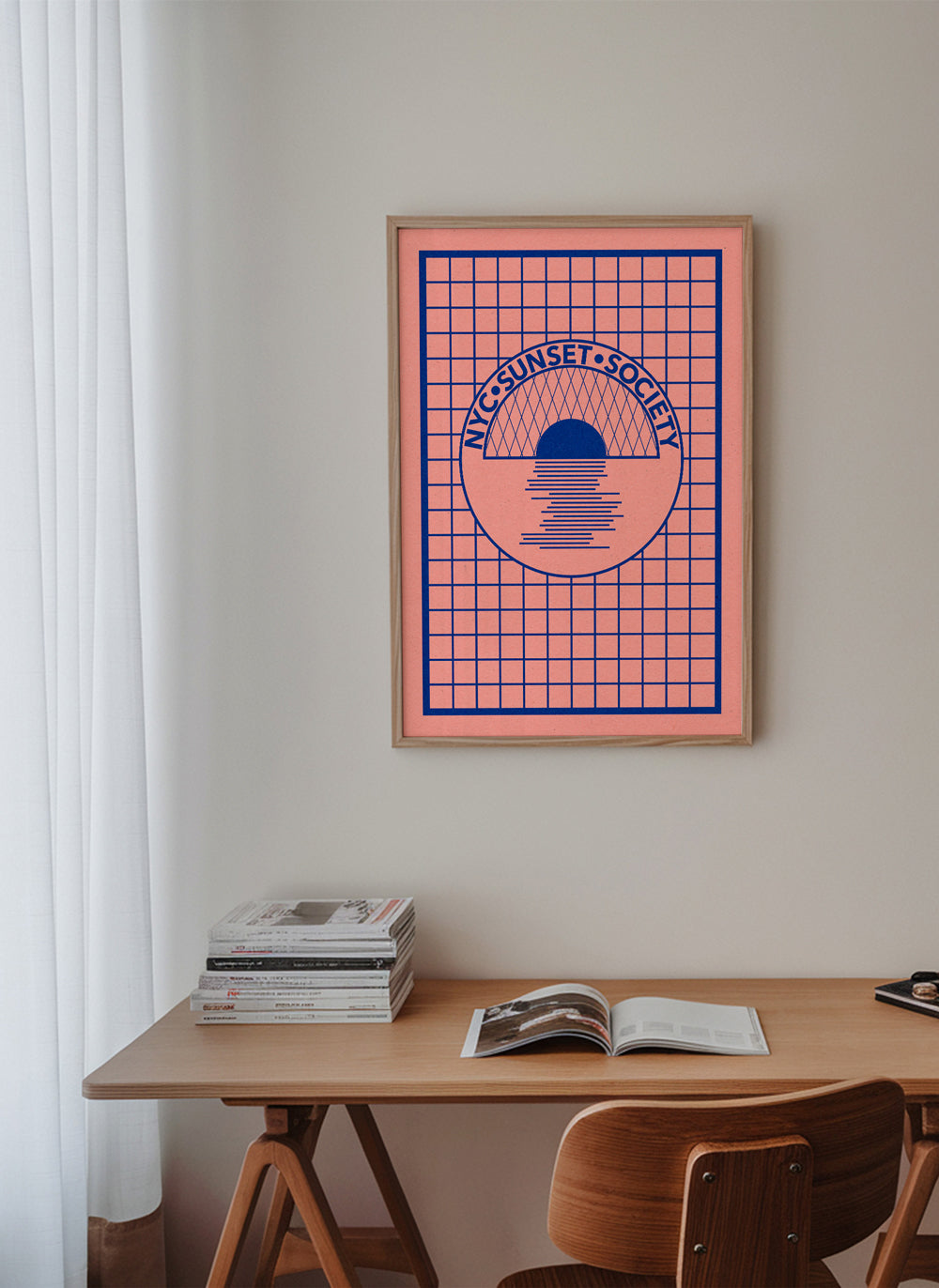 Frendorf | Nyc Sunset Society Blau - Rosi Feist