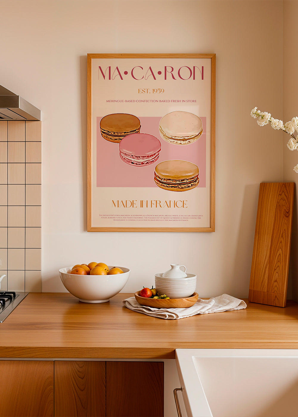 Frendorf | Macaron Druck - Nazma Khokhar