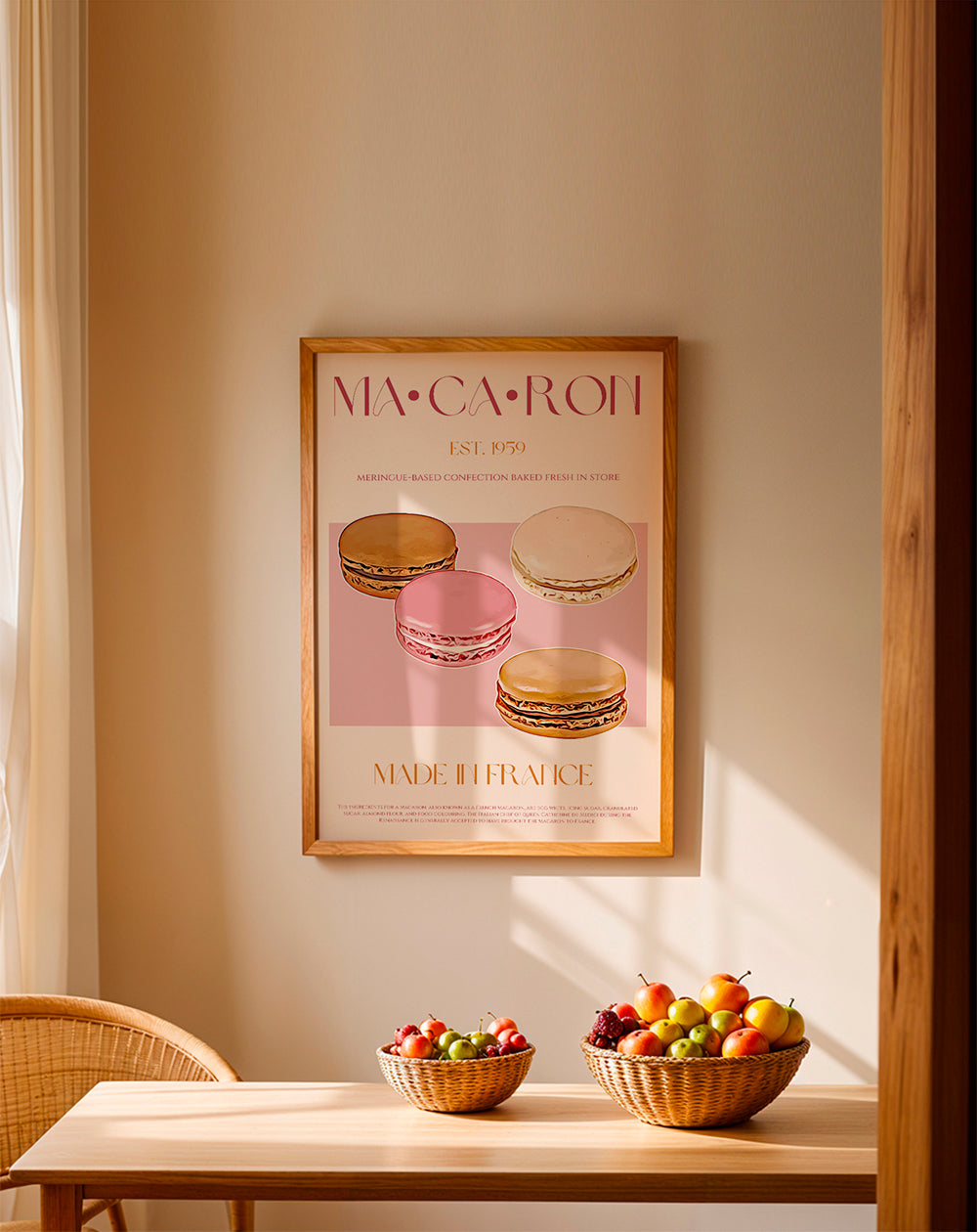 Frendorf | Macaron Druck - Nazma Khokhar