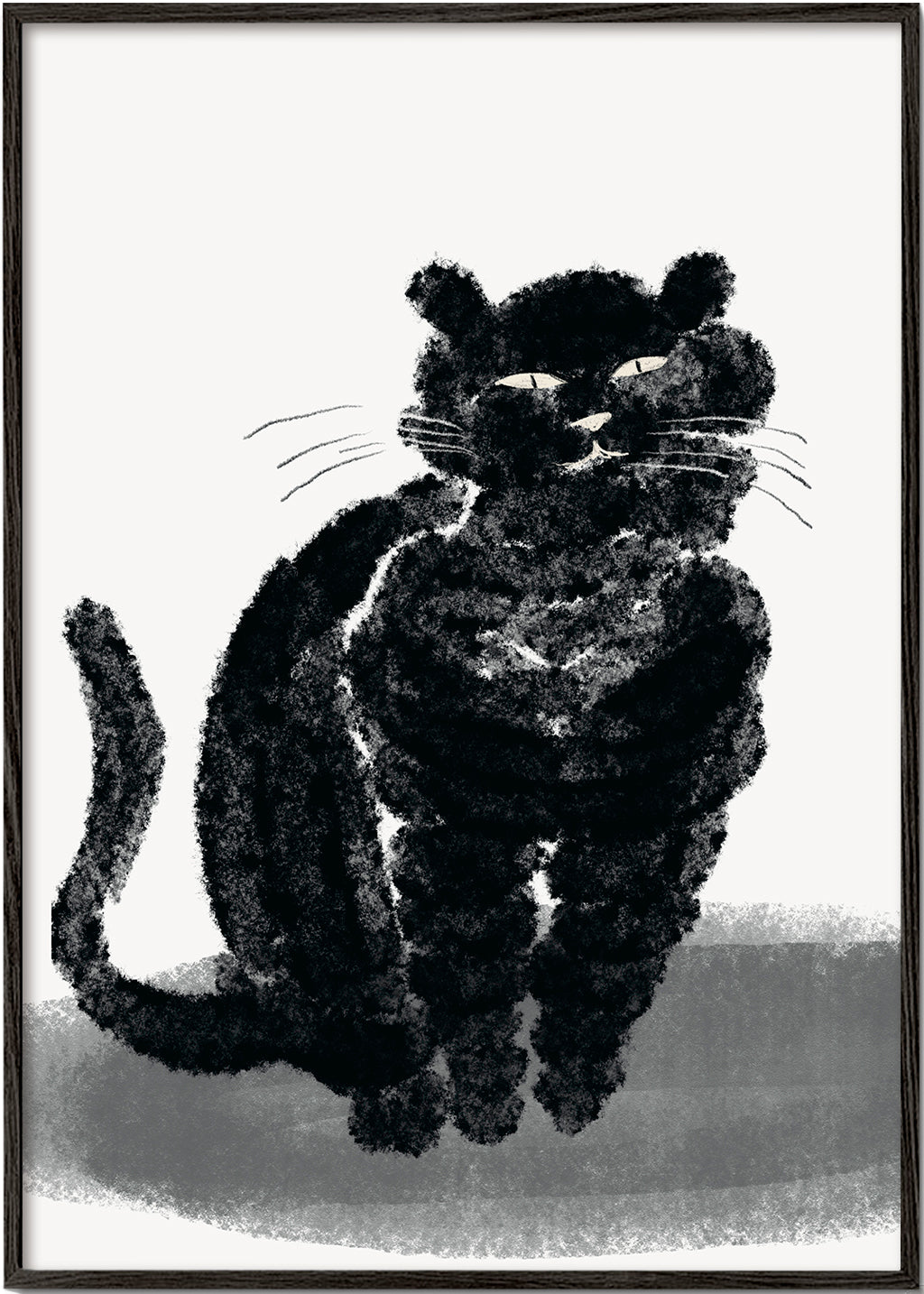 Frendorf | Porträt einer schwarzen Katze - Little Dean