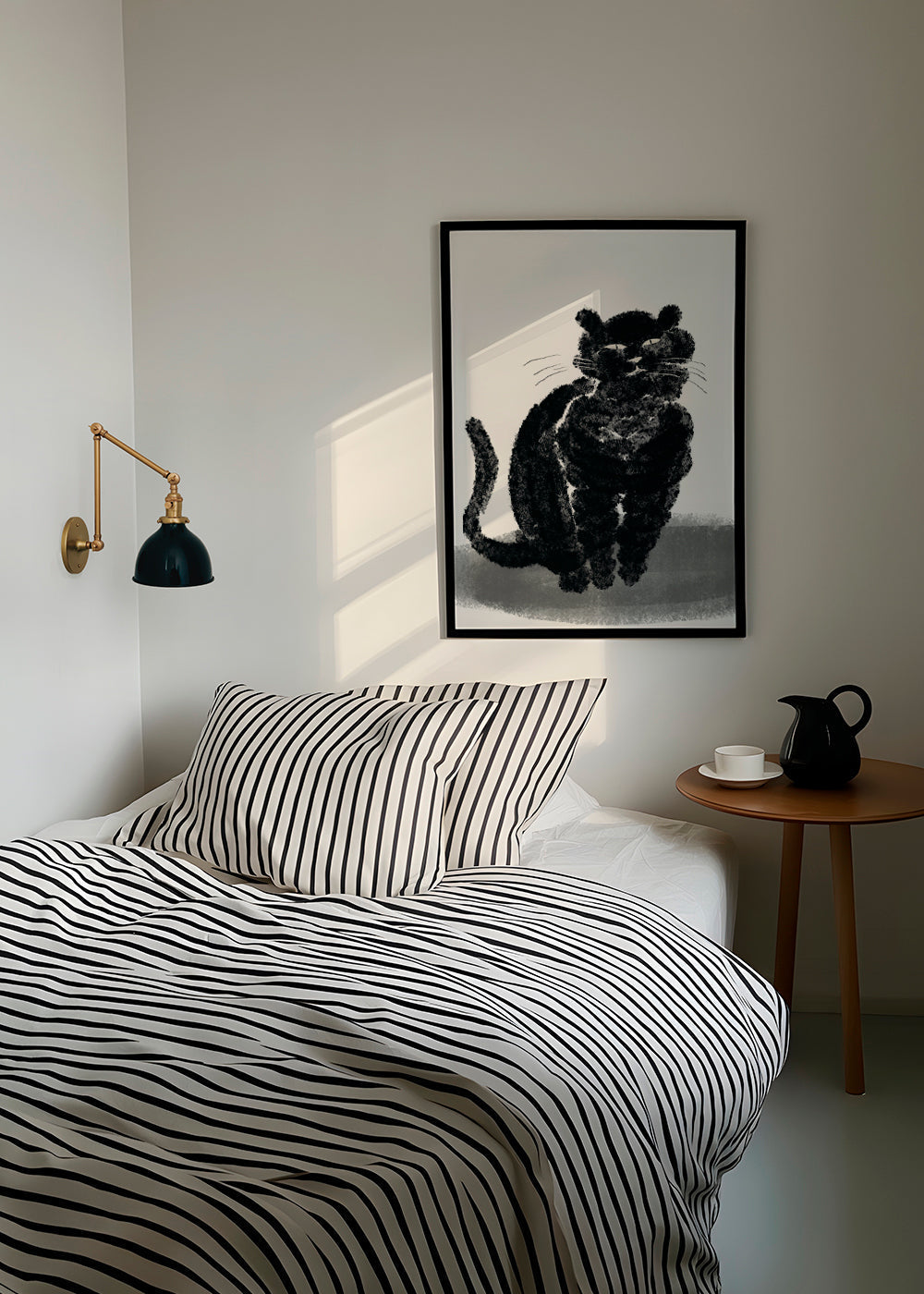 Frendorf | Porträt einer schwarzen Katze - Little Dean