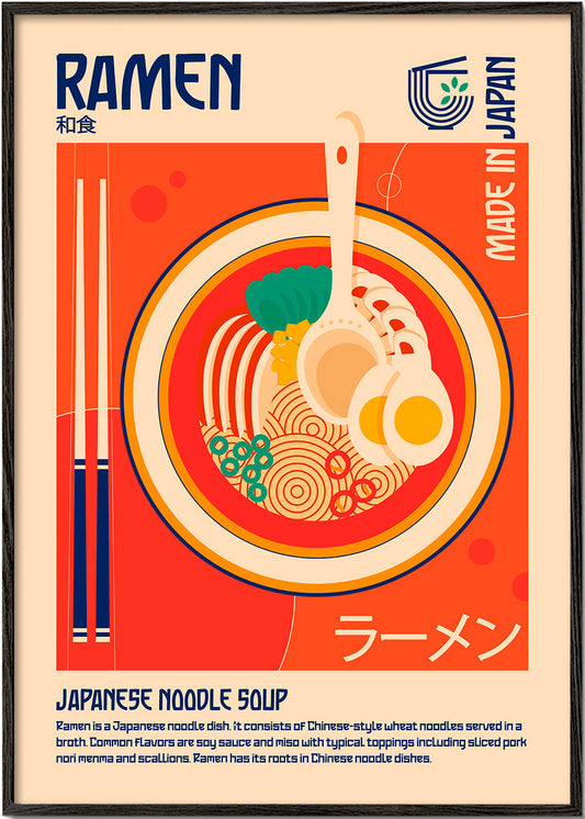 Frendorf | Ramen Japanisches Essen Druck - Retrodrome