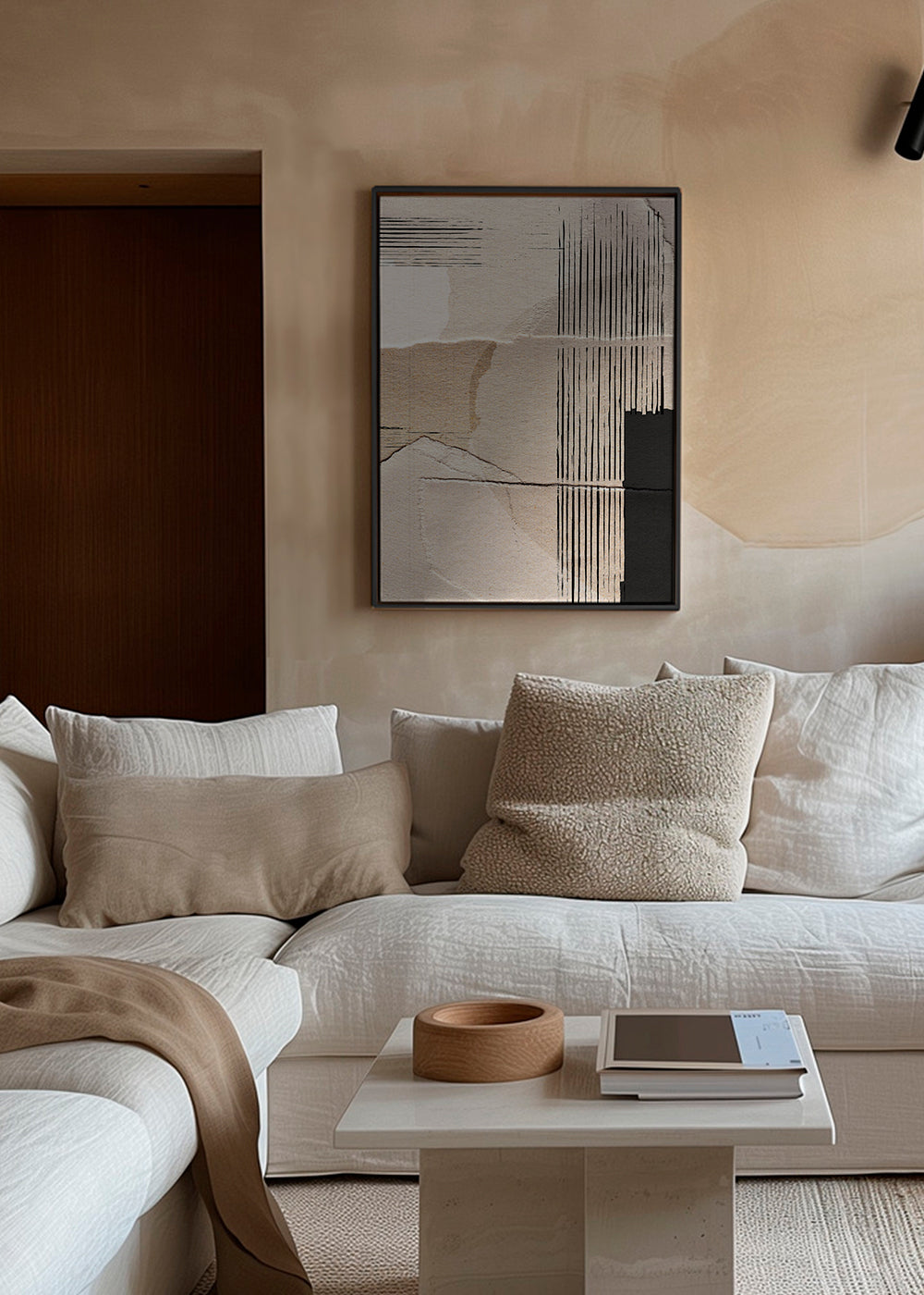 Frendorf | Leinwandpapier abstrakt - Dan Hobday