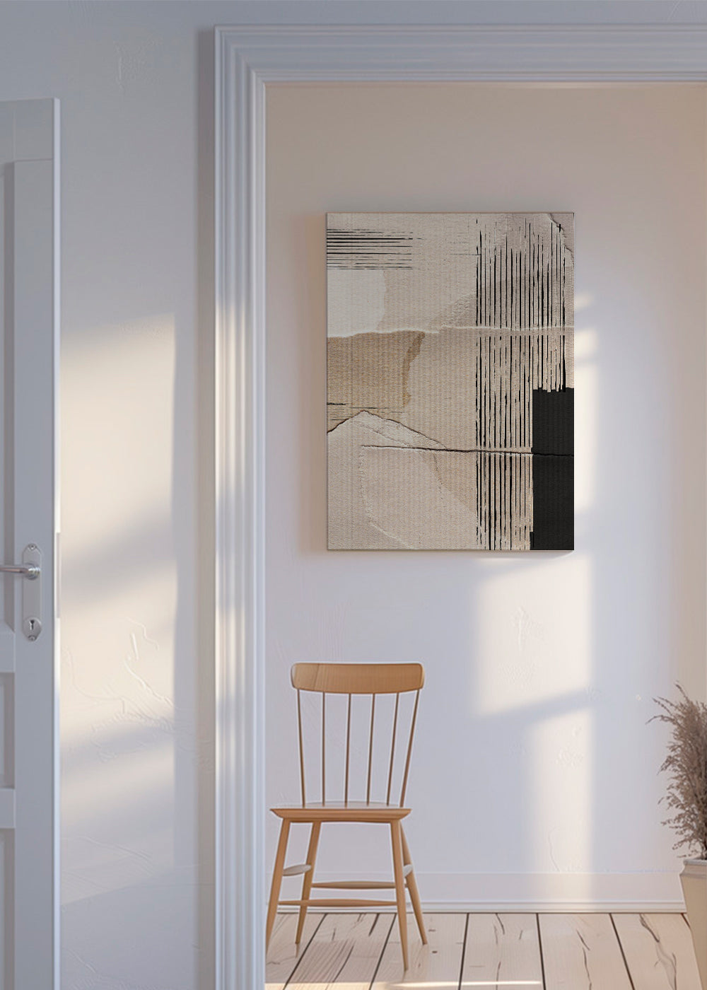 Frendorf | Leinwandpapier abstrakt - Dan Hobday