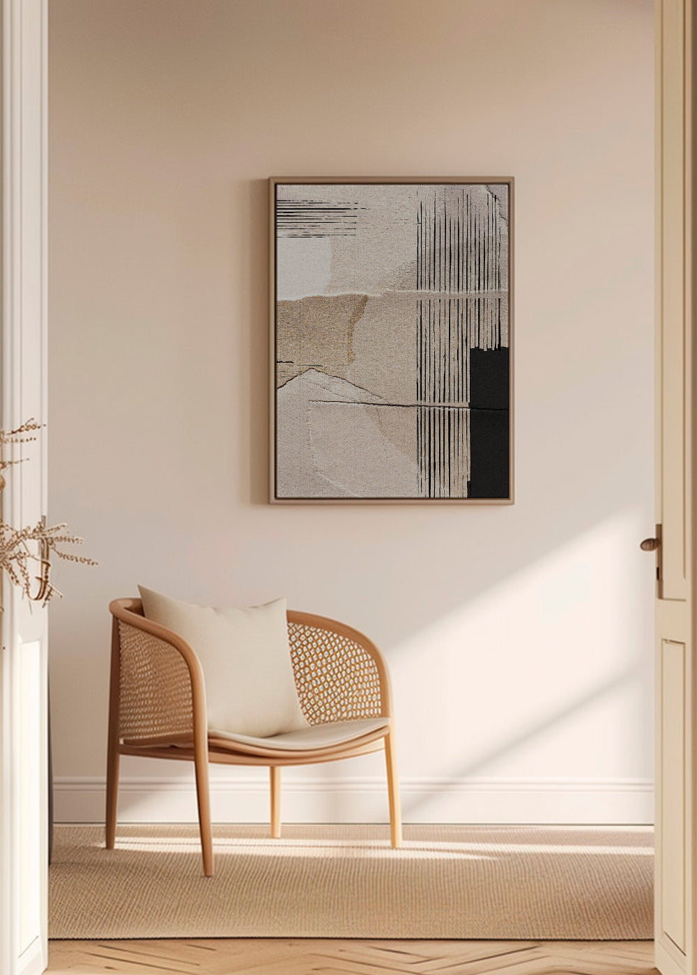 Frendorf | Leinwandpapier abstrakt - Dan Hobday