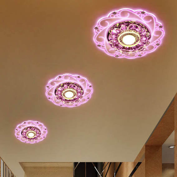 Frendorf | IlluBloom LED Deckenleuchte | Kreatives Blütendesign | Runde Deckenlampe | Energieeffizient & Modern